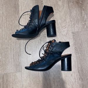 Jeffery campbell lace up heels
